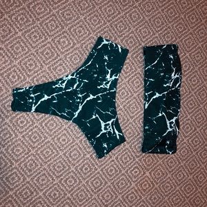 ZAFUL MARBLE BATHING SUIT